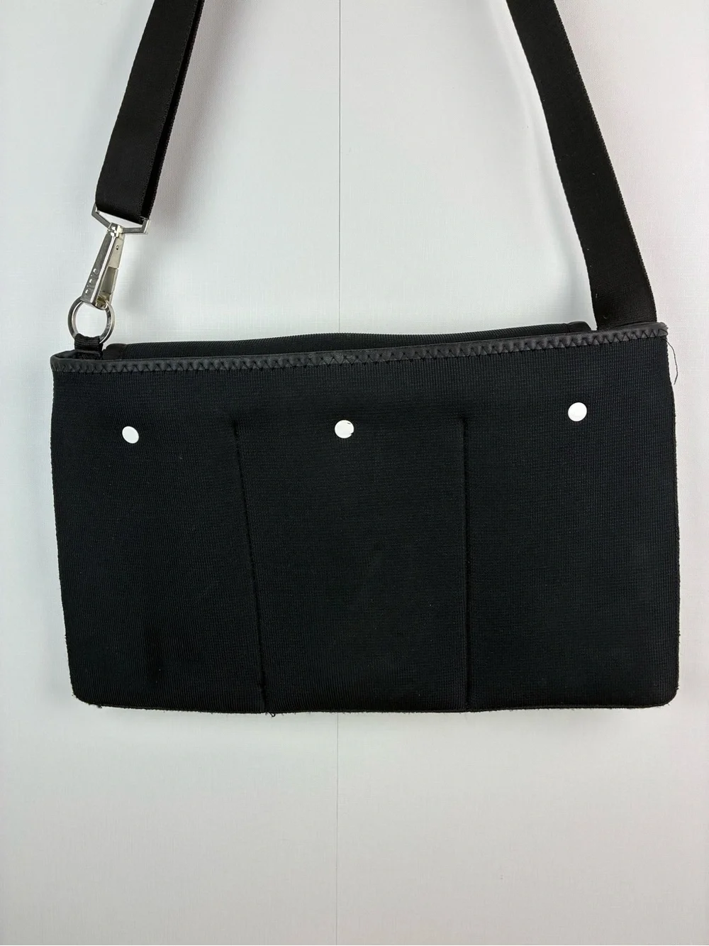 Shootsac Professional Camera Lens Crossbody Shoulder Bag Black Neoprene